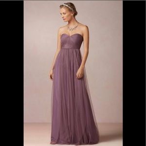 Bhldn Jenny yoo anabelle dress soft plum purple